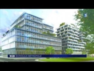 Vidéo - Le projet Euratlantique à Bordeaux, reportage télévisé, France 3, juin 2014