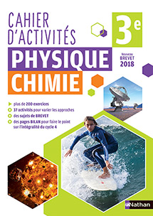 Cahier de Physique-Chimie 3e (2018)