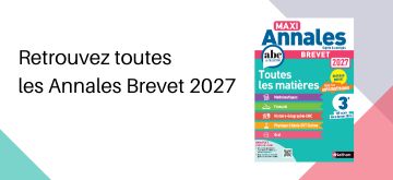 Retrouvez tous les annales 2027