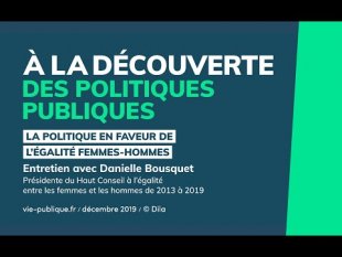 Interview de Danielle Bousquet, présidente du Haut Conseil à l'Égalité (2013-2019)